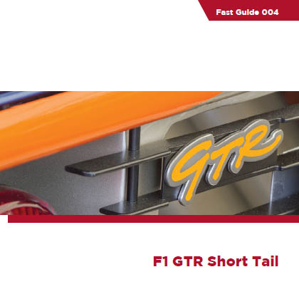 KOM-FG004: Reference / walkaround book: McLaren F1 GTR Short Tail