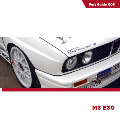KOM-FG005: Reference / walkaround book: BMW M3 E30