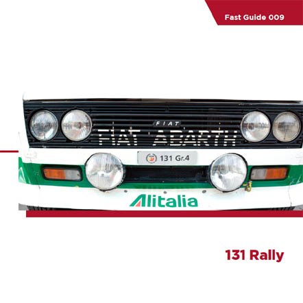 KOM-FG009: Reference / walkaround book: Fiat 131 Abarth Rally