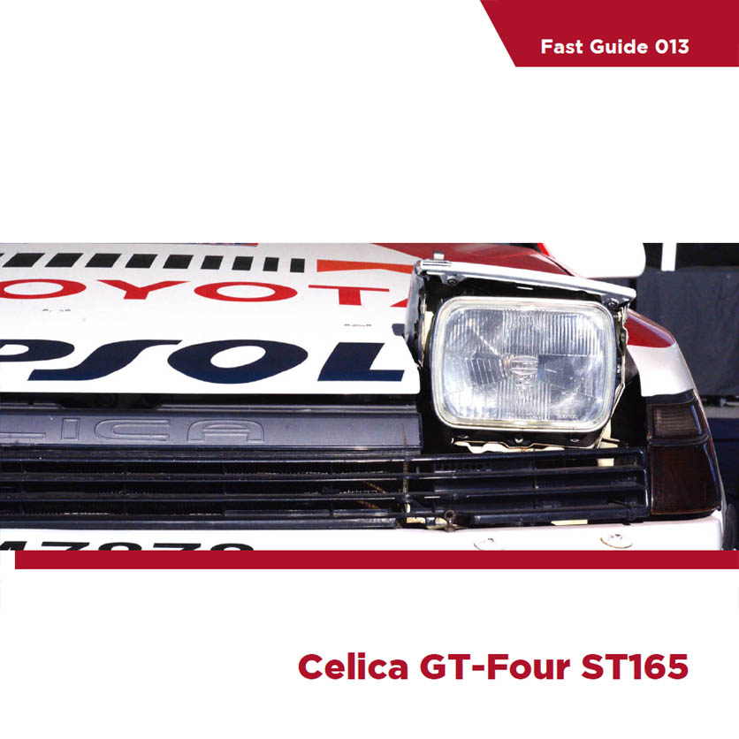 KOM-FG013: Reference / walkaround book: Toyota Celica GT-Four ST165