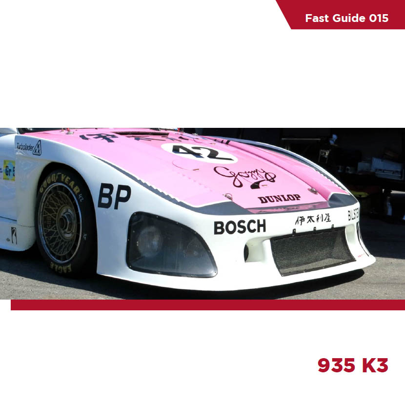 KOM-FG015: Reference / walkaround book: Porsche Kremer 935 K3
