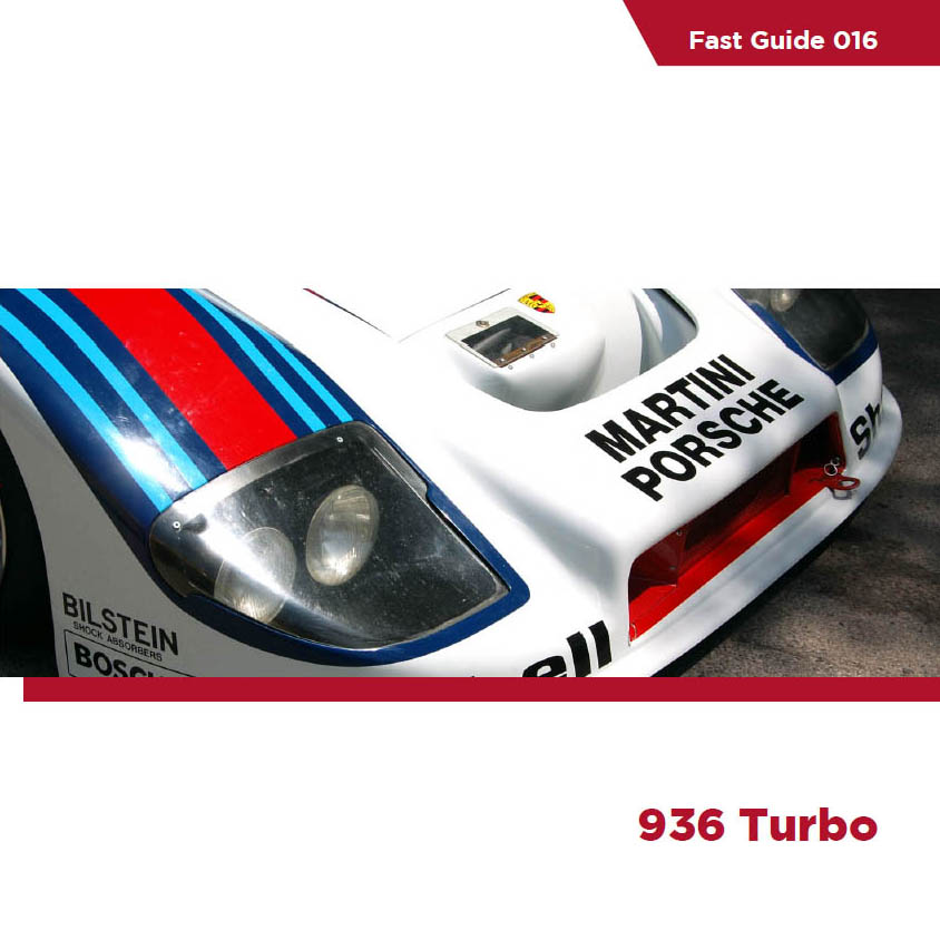 KOM-FG016: Reference / walkaround book: Porsche 936 Turbo
