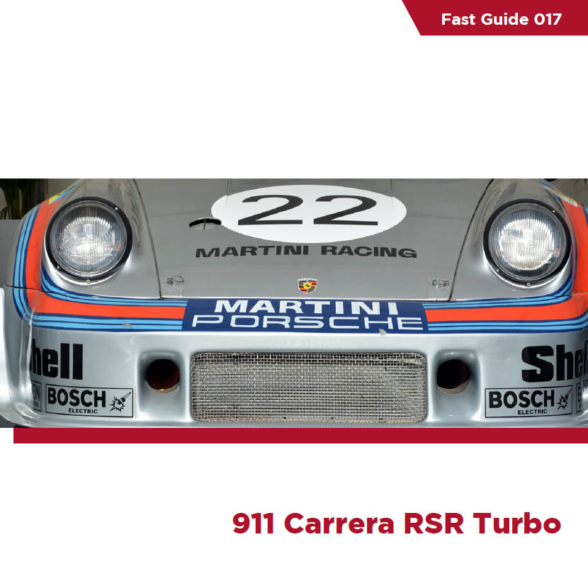 KOM-FG017: Reference / walkaround book: Porsche 911 Carrera RSR Turbo