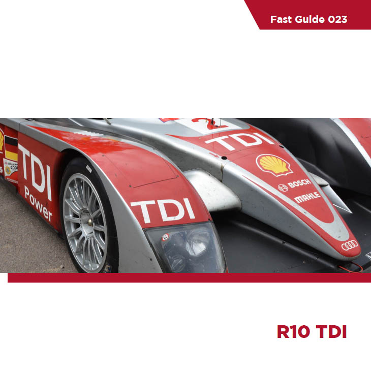 KOM-FG023: Reference / walkaround book: Audi R10 TDI