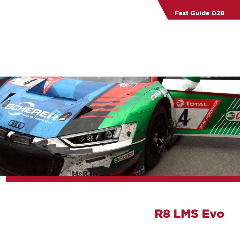 KOM-FG028: Reference / walkaround book: Audi R8 LMS Evo