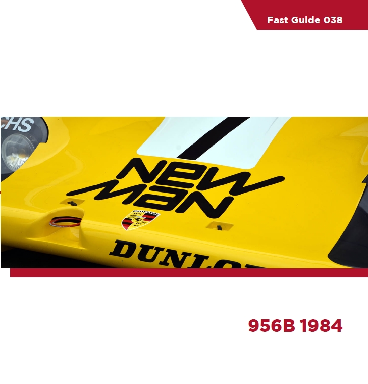KOM-FG038: Reference / walkaround book: Porsche 956B -  1984