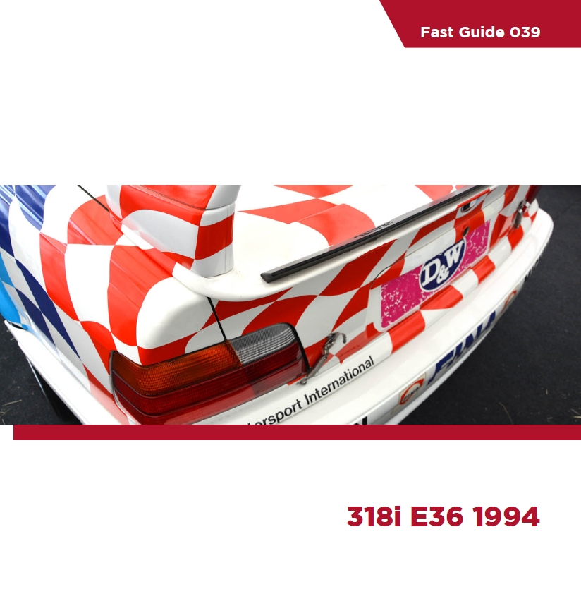 KOM-FG039: Reference / walkaround book: BMW 318i E36 -  1994