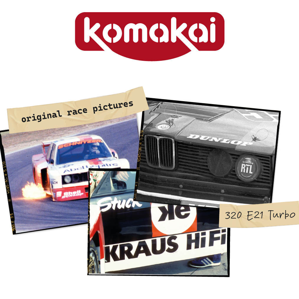 KOM-OR007: Reference / walkaround book: BMW 320 E21 Turbo